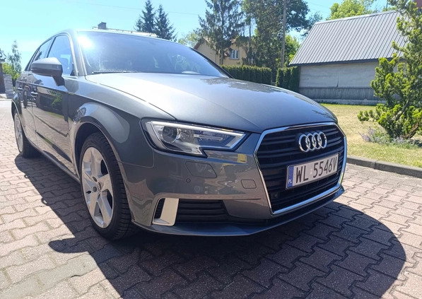 Audi A3 cena 83900 przebieg: 67000, rok produkcji 2019 z Dęblin małe 137